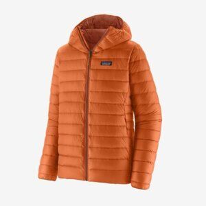 Patagonia Down Hoody Mens Medium Redtail Rust NWT MSRP $329